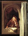 Gerrit Dou Self-Portrait painting